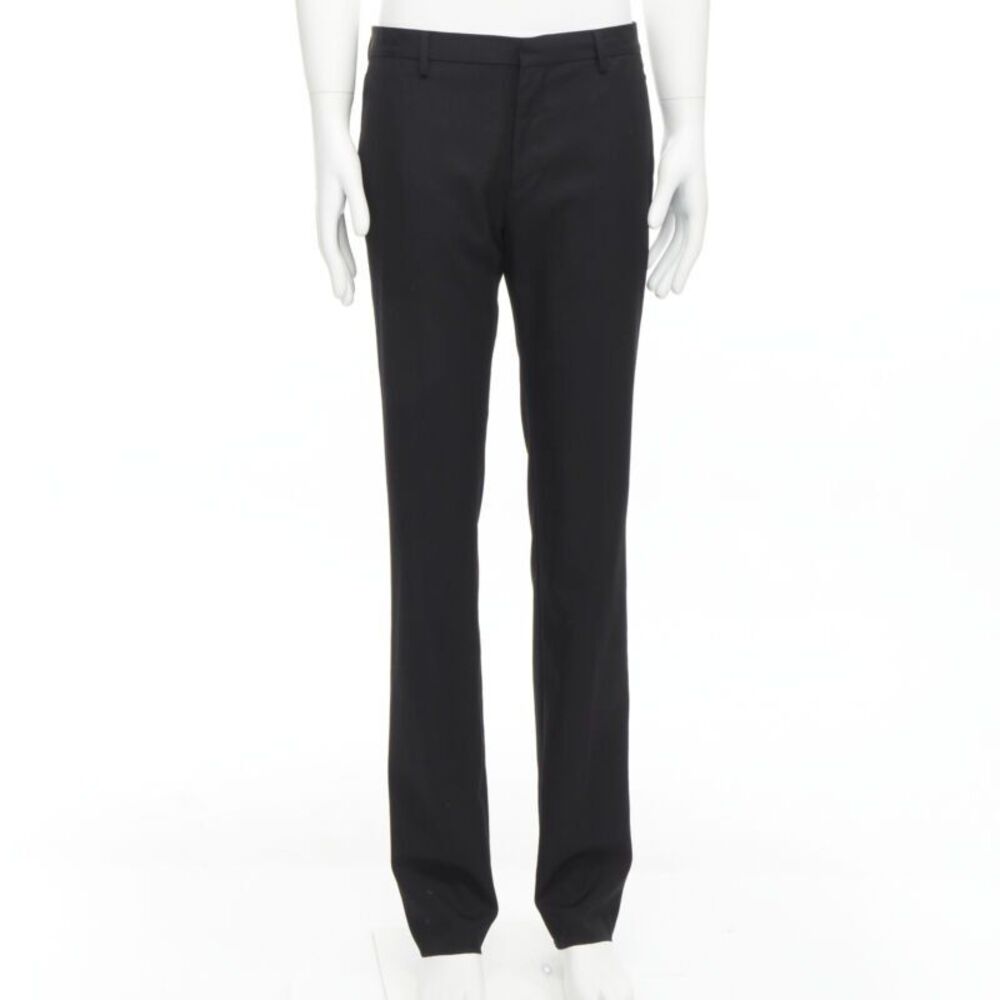 Givenchy Wool Straight Leg Trousers
